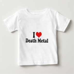 Jag älskar dödmetall t-shirt