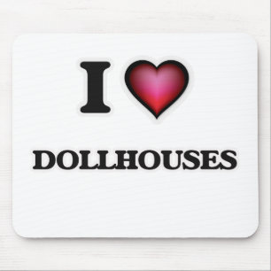 Jag älskar Dollhouses Musmatta