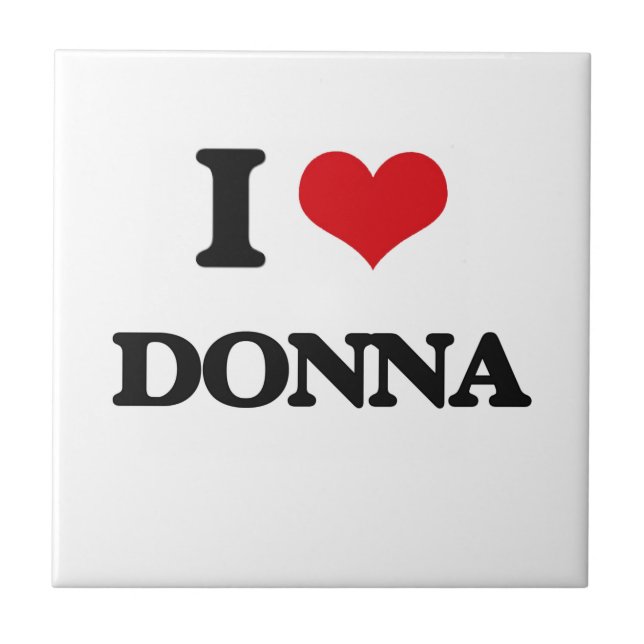 Jag älskar Donna Kakelplatta (Framsidan)