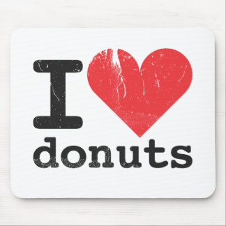 Jag älskar donuts Mousepad Musmatta