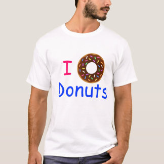 Jag älskar DonutsT-tröja T Shirt