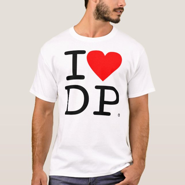 Jag älskar DP T-shirt (Framsida)