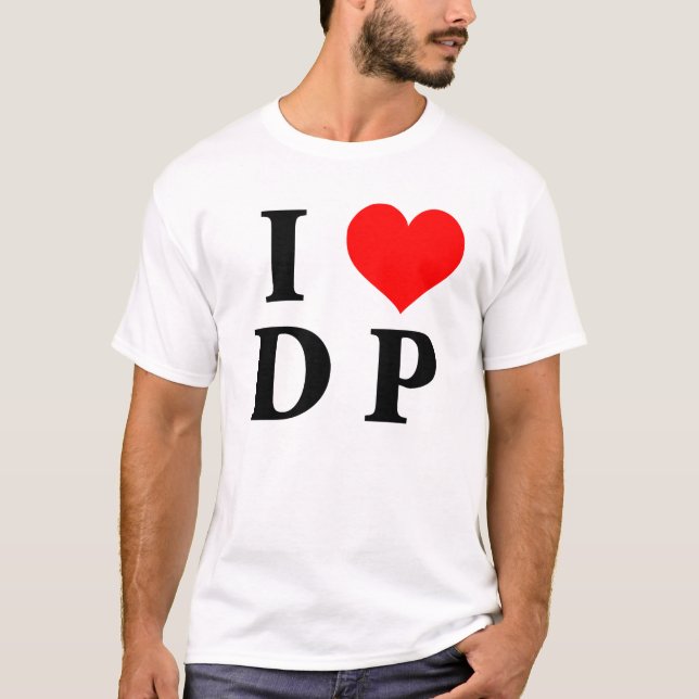 Jag älskar DP T Shirt (Framsida)