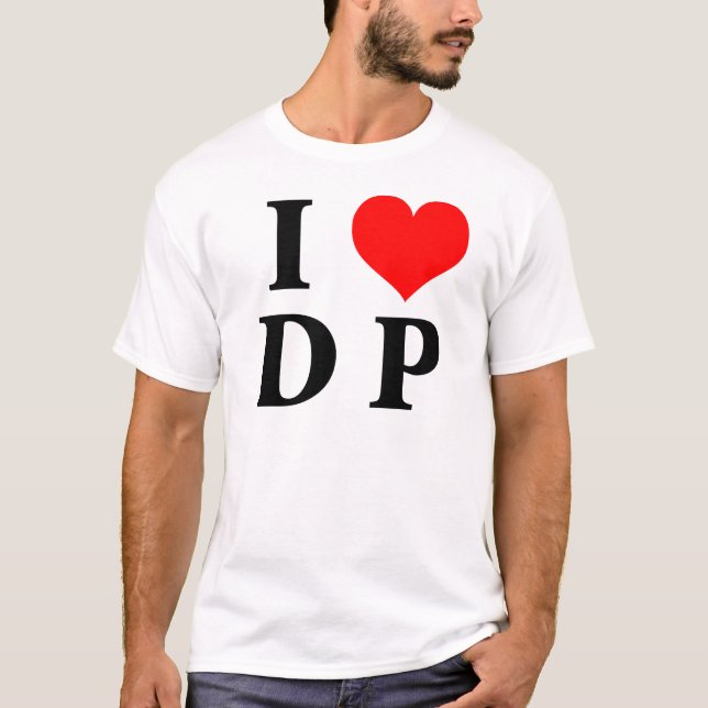 Jag älskar DP Tee Shirt (Framsida)