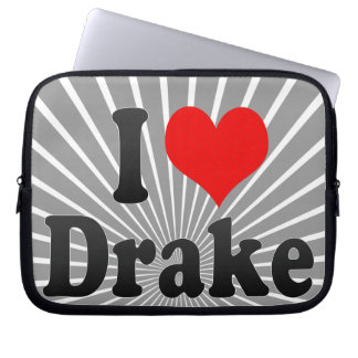 Jag älskar draken laptop sleeve