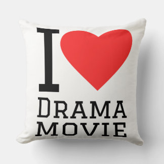 Jag älskar dramafilm kudde