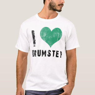 Jag älskar Drumstep Tee Shirt