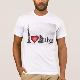 Jag älskar Dubai Tee Shirt