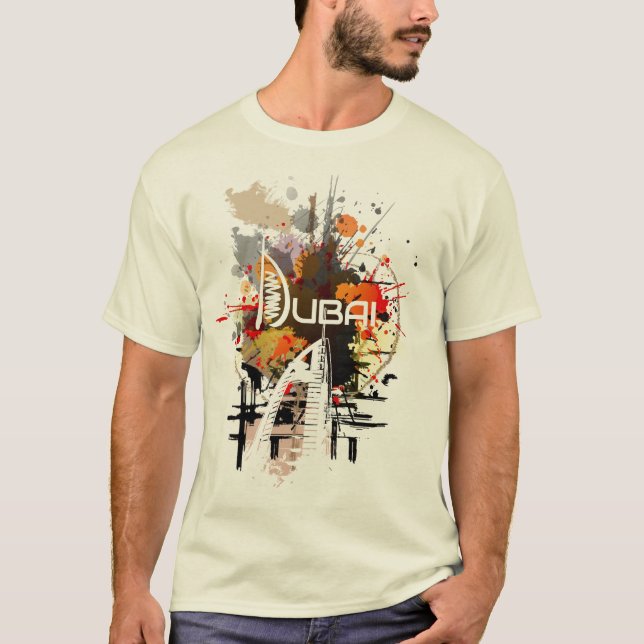 Jag älskar Dubai Tee Shirt (Framsida)