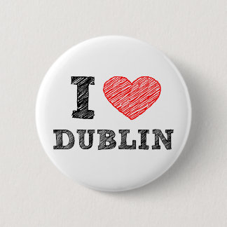 Jag älskar Dublin Knapp