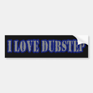 JAG ÄLSKAR DUBSTEP BILDEKAL