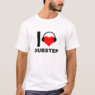 Jag älskar Dubstep Rollig T-shirt
