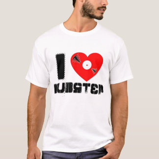 jag älskar dubstepvinyl tee