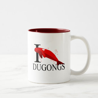 Jag älskar Dugongs muggar