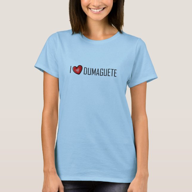 JAG ÄLSKAR DUMAGUETE T-SHIRT (Framsida)