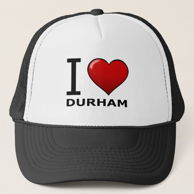 JAG ÄLSKAR DURHAM, NC - NORTH CAROLINA KEPS (Framsida)