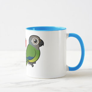 Jag älskar Dusky-hövdade Conures Mugg