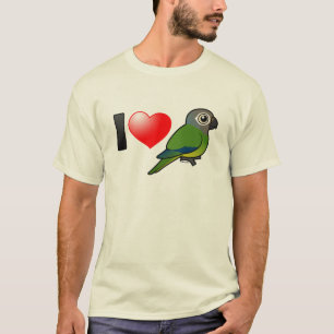 Jag älskar Dusky-hövdade Conures Tee