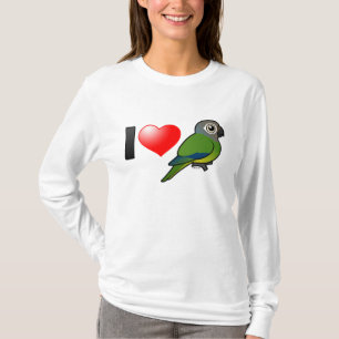 Jag älskar Dusky-hövdade Conures Tee Shirt