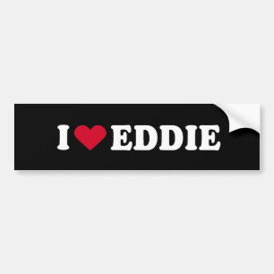 JAG ÄLSKAR EDDIE BILDEKAL