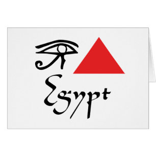Jag älskar Egypten Hälsningskort