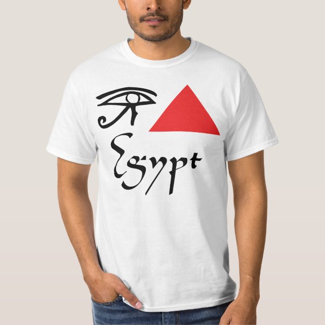 Jag älskar Egypten Tee (Framsida)
