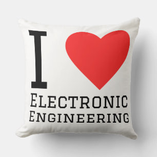 Jag älskar elektronikteknik kudde