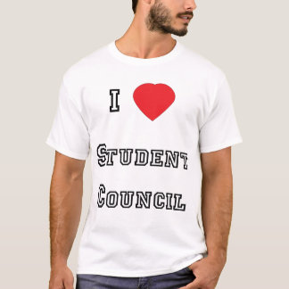 Jag älskar elevrådT-tröja Tee Shirt