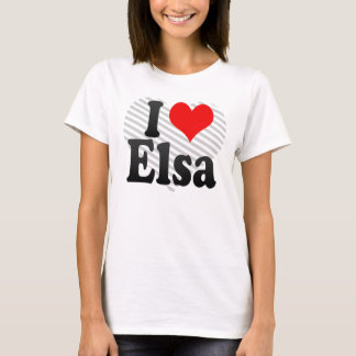 Jag älskar Elsa T Shirt