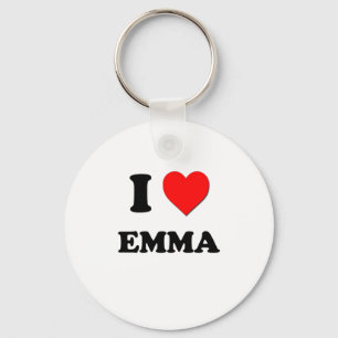 Jag älskar Emma Nyckelring