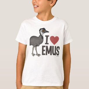 Jag älskar Emus T Shirt