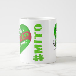 Jag älskar en Mito-krigare Jumbo Mugg