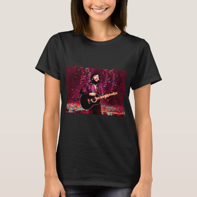 Jag älskar en regnig natt t shirt (Framsida)