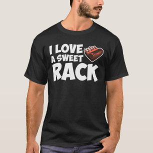 Jag älskar en söt kuggeBBQ som grillar fantastis T Shirt