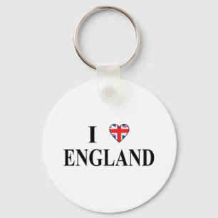 Jag älskar England Nyckelring