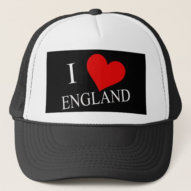 Jag älskar England wt tht Keps (Framsida)