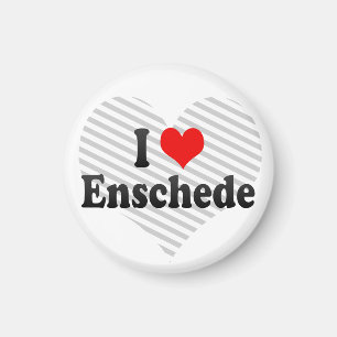 Jag älskar Enschede, Nederländerna Magnet
