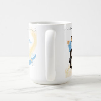 Jag älskar er" kaffemugg