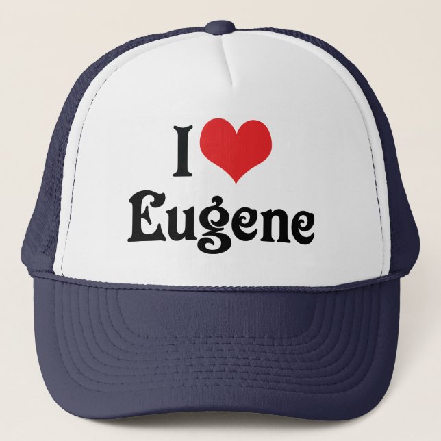Jag älskar Eugene Truckerkeps (Framsida)
