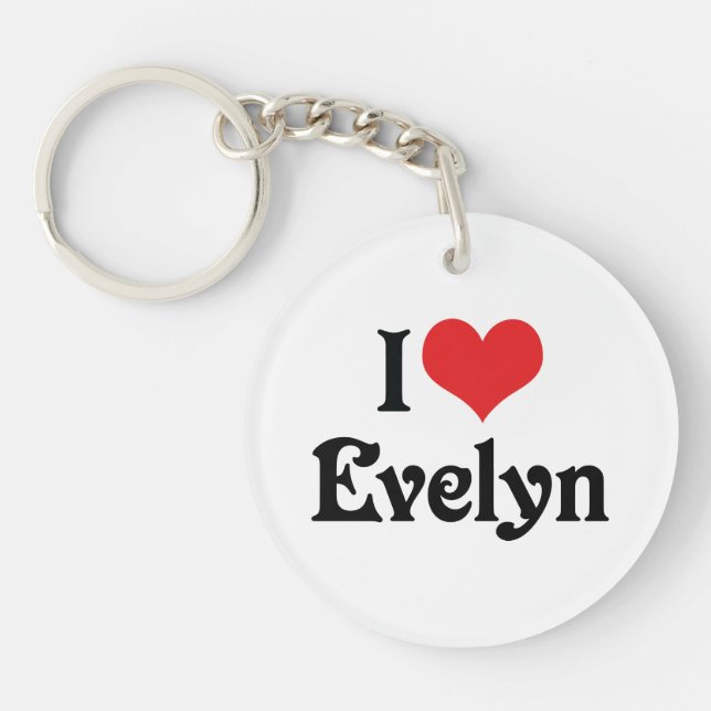 Jag älskar Evelyn (Framsidan)