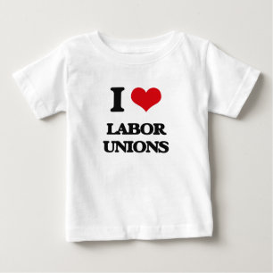 Jag älskar fackföreningar t shirt