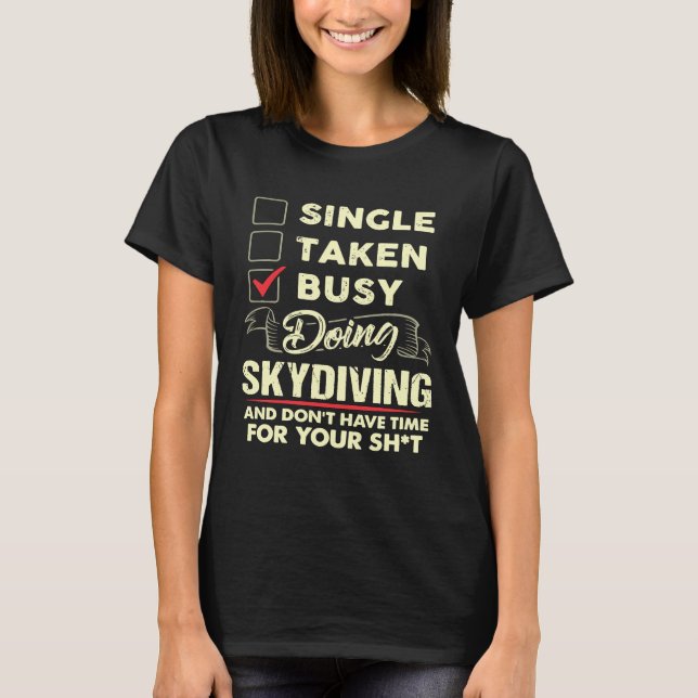 JAG ÄLSKAR FALLSKÄRMHOPP 1 T SHIRT (Framsida)