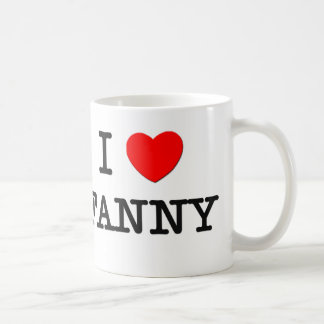 Jag älskar Fanny Kaffemugg
