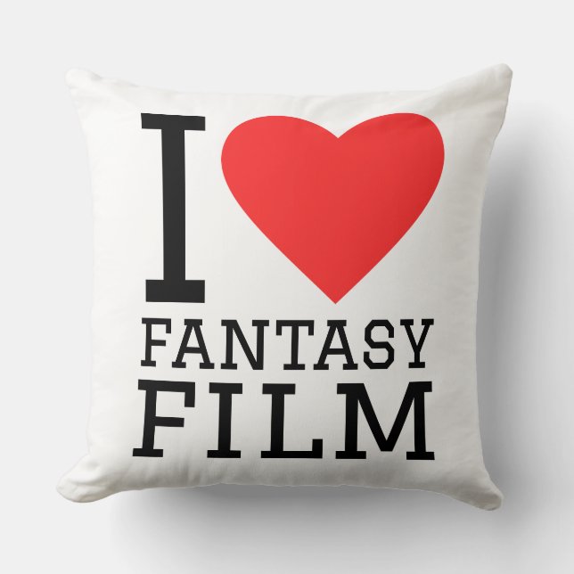 Jag älskar fantasyfilm kudde (Framsida)