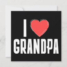 Jag älskar FARFAR Välkomstkort – Anteckning till f