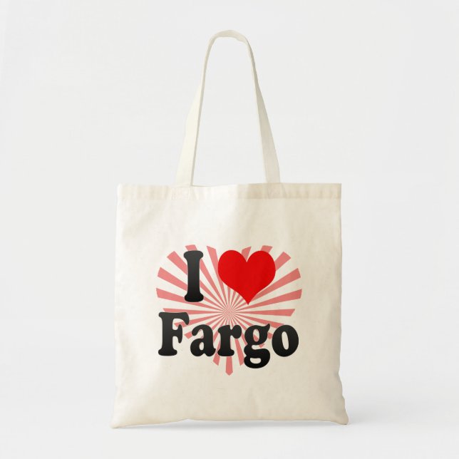 Jag älskar Fargo, United States Tygkasse (Framsidan)