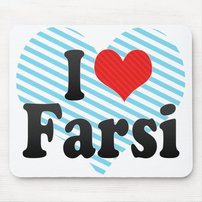 Jag älskar Farsi Musmatta (Framsidan)