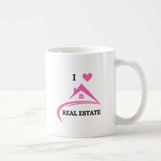 Jag älskar Fastighetskaffemug Kaffemugg