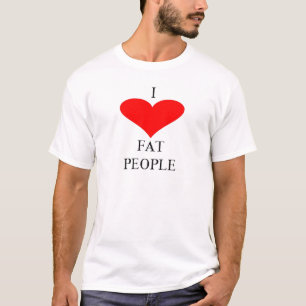 JAG ÄLSKAR FETT FOLK T-SHIRT