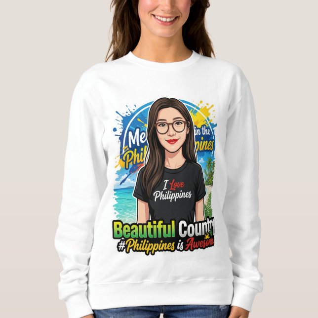 Jag älskar Filippinerna T Shirt (Framsida)